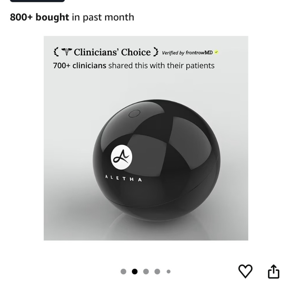 Black Facial Massage & Therapy Device